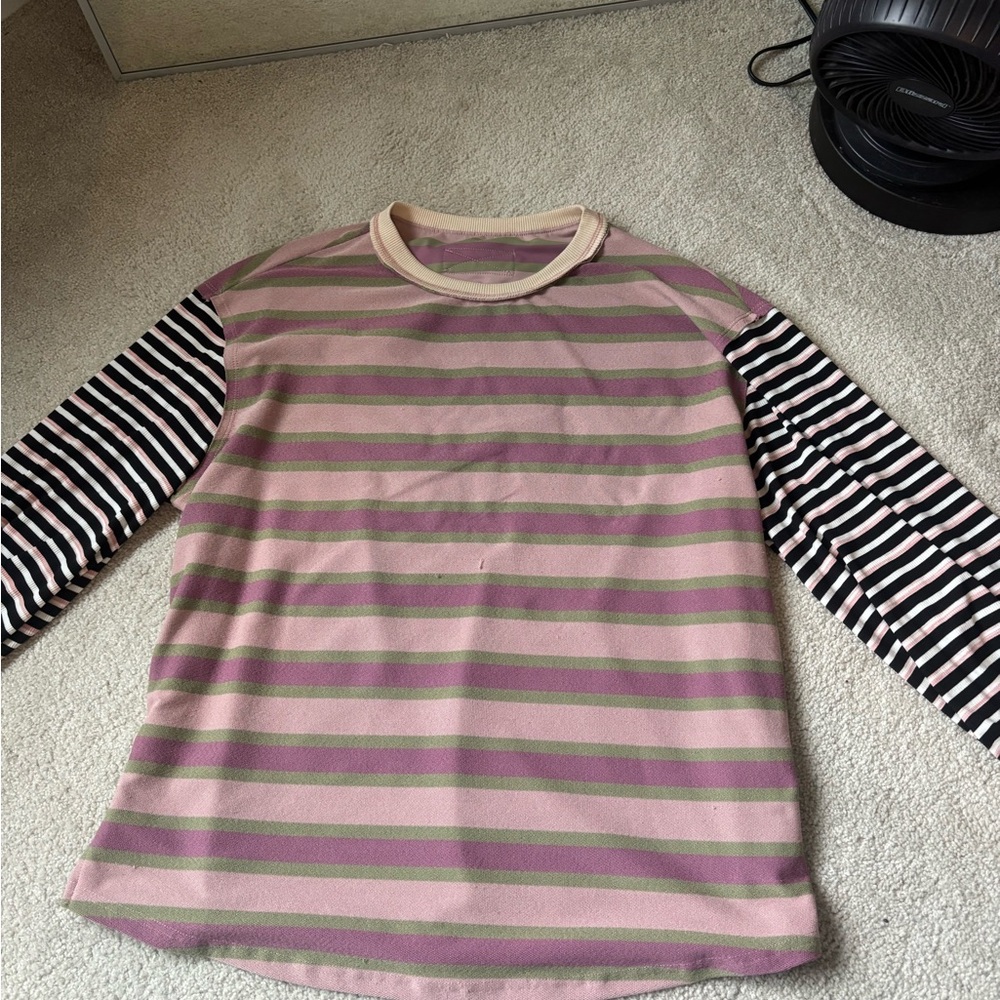 Striped Long Sleeve Shirt